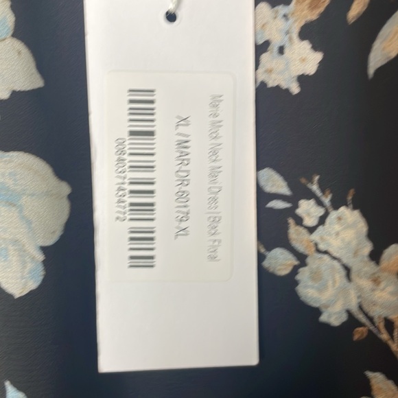 NWT Baltic Born Marie Mock Neck Maxi floral dress XL - Picture 5 of 5